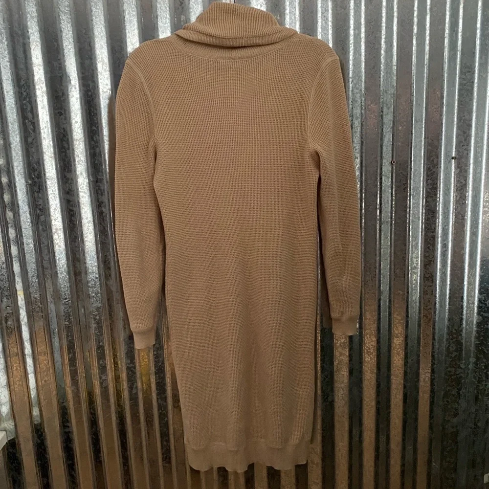 Ralph Lauren Waffle Knit Sweater Dress - Picture 4 of 16